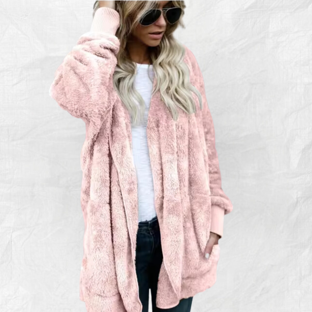 Ally | Doppel-Fleece-Cardigan