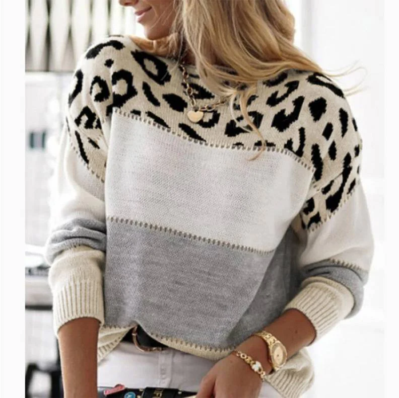Kay - Lässiger Leopard Pullover