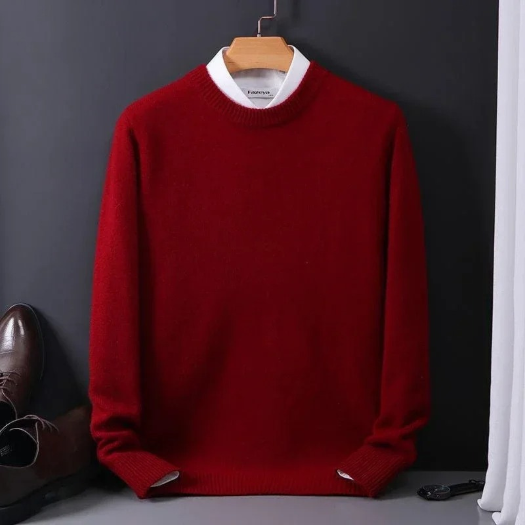 Thierry | Kaschmir Pullover mit Rundhalsausschnitt