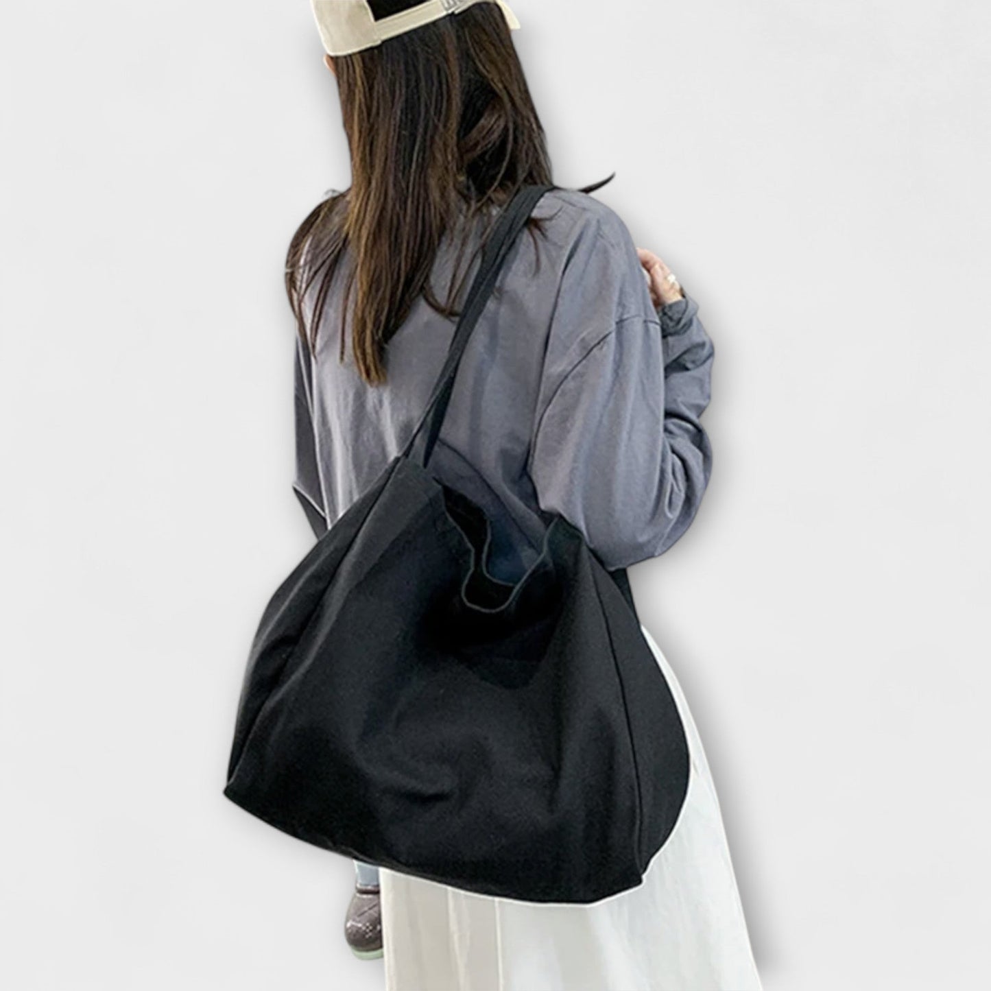 Olivia – Hochwertige Große Canvas-Shopper Tasche
