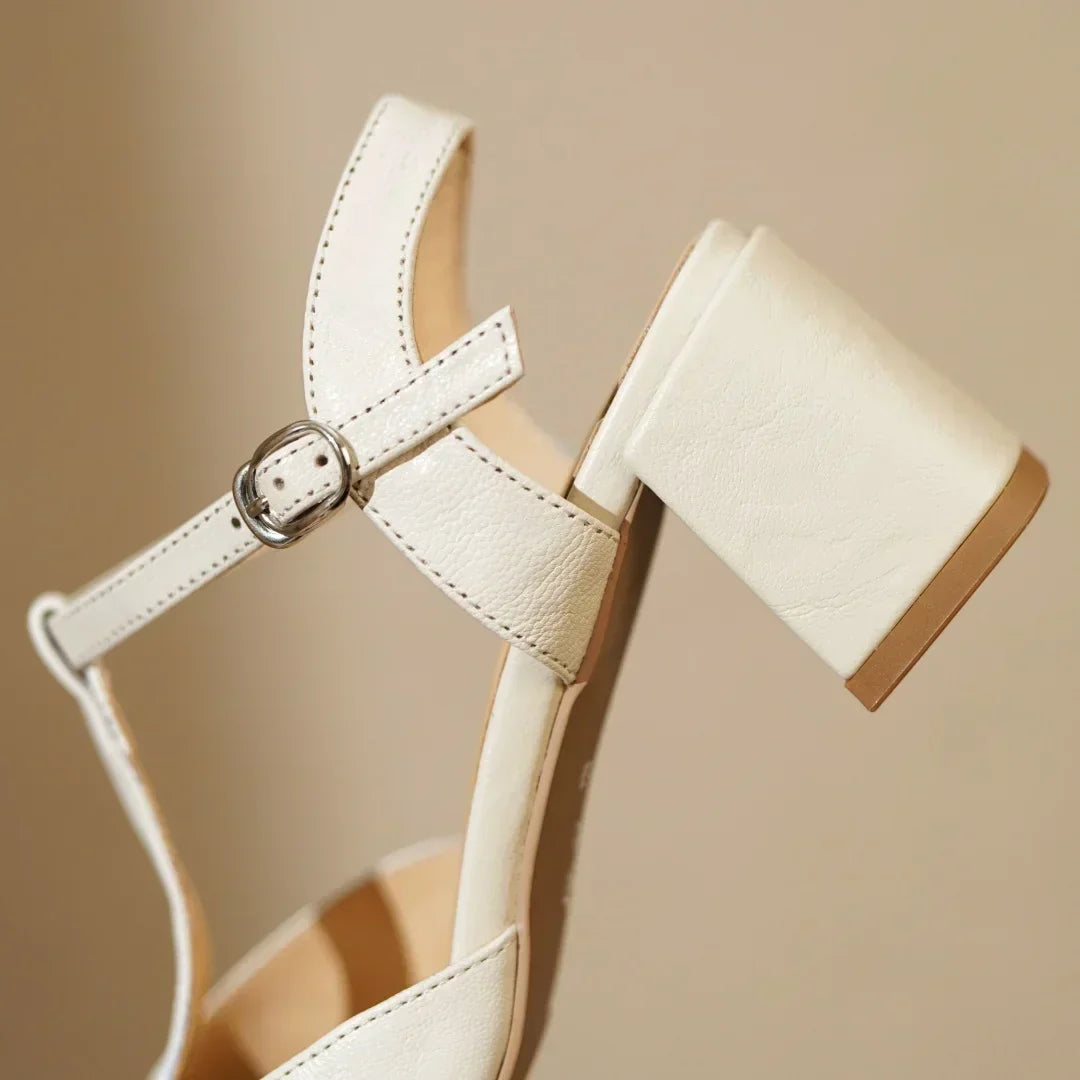 Beatrix Ledersandalen