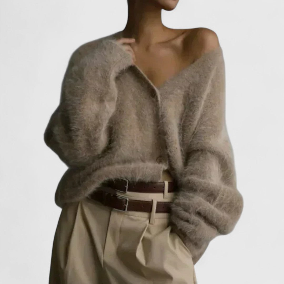 Lindsy - Oversized eleganter Pullover