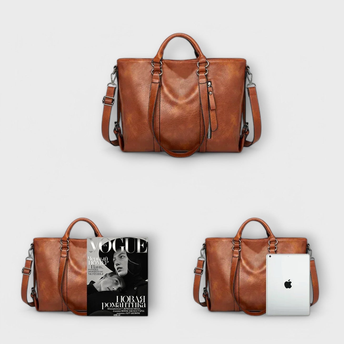 Olivia – Große Ledertasche