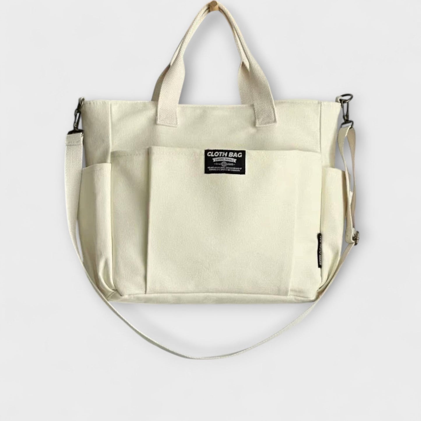 Olivia – Minimalistische Canvas-Shopper Tasche
