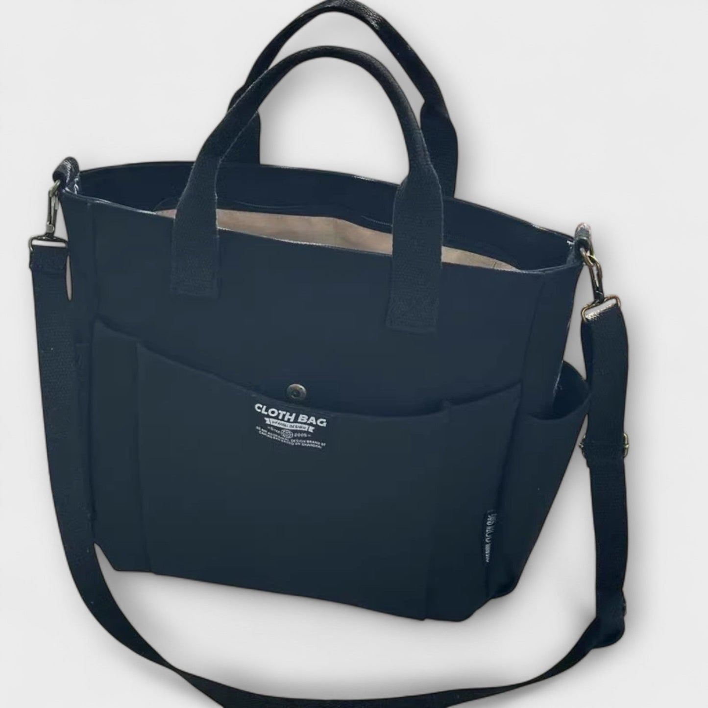 Olivia – Minimalistische Canvas-Shopper Tasche