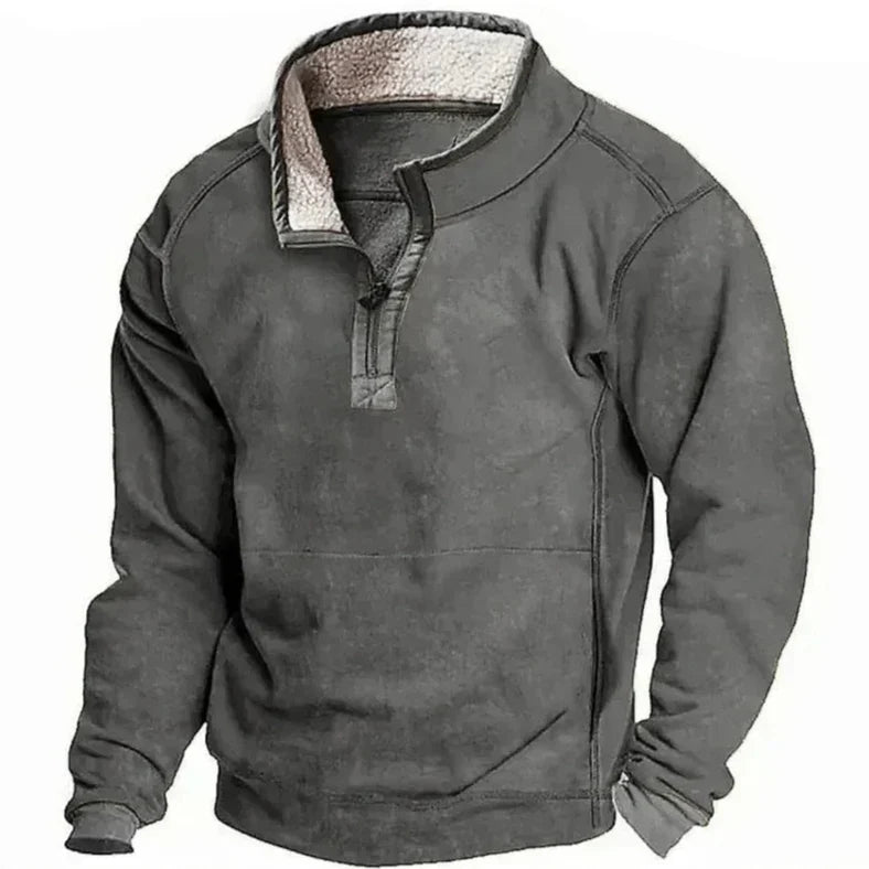 Beeckhoven™ Kuschelige Fleecejacke mit Knöpfen – Trendiger und warmer Komfort für den Herbst