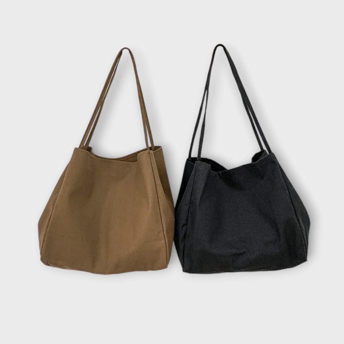 Olivia – Hochwertige Große Canvas-Shopper Tasche