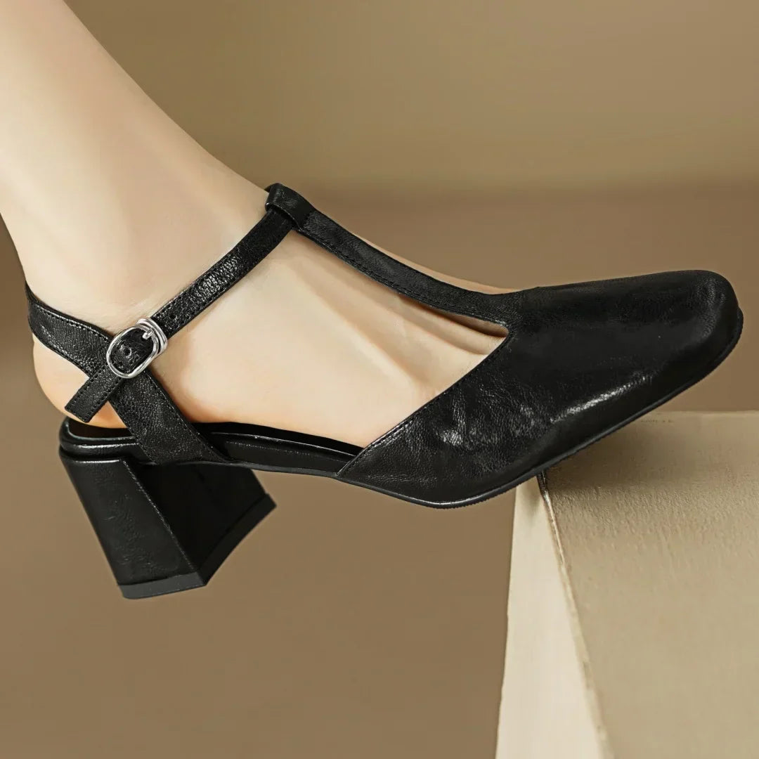 Beatrix Ledersandalen