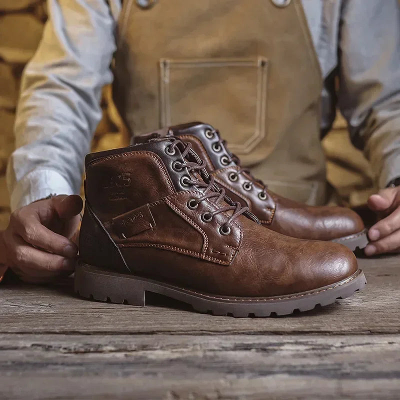 Kennedy | Kunstleder-Stiefeletten