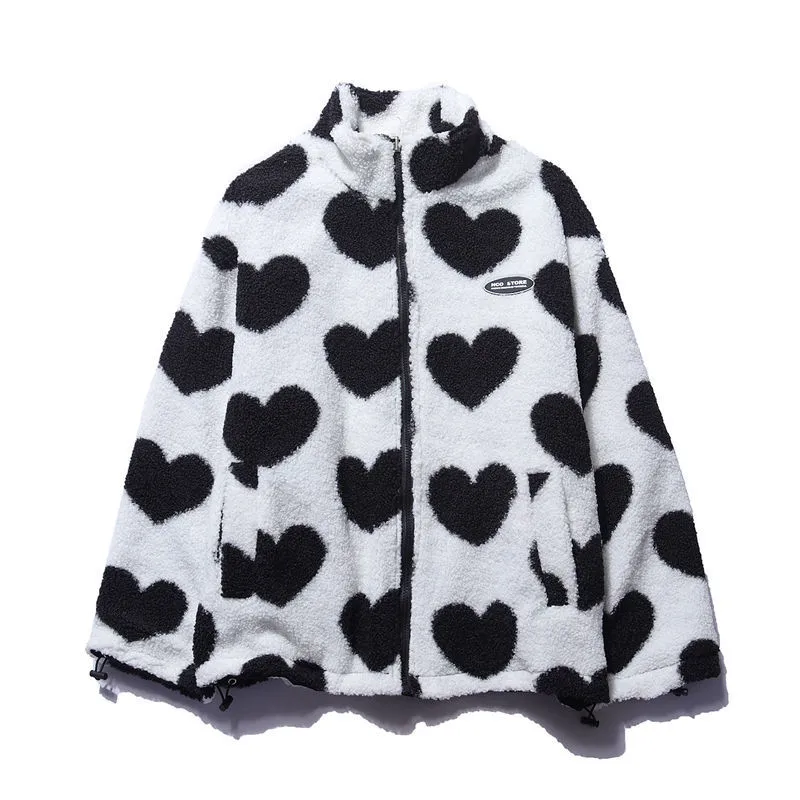 Shaima™ | Wendejacke mit Herzmotiv
