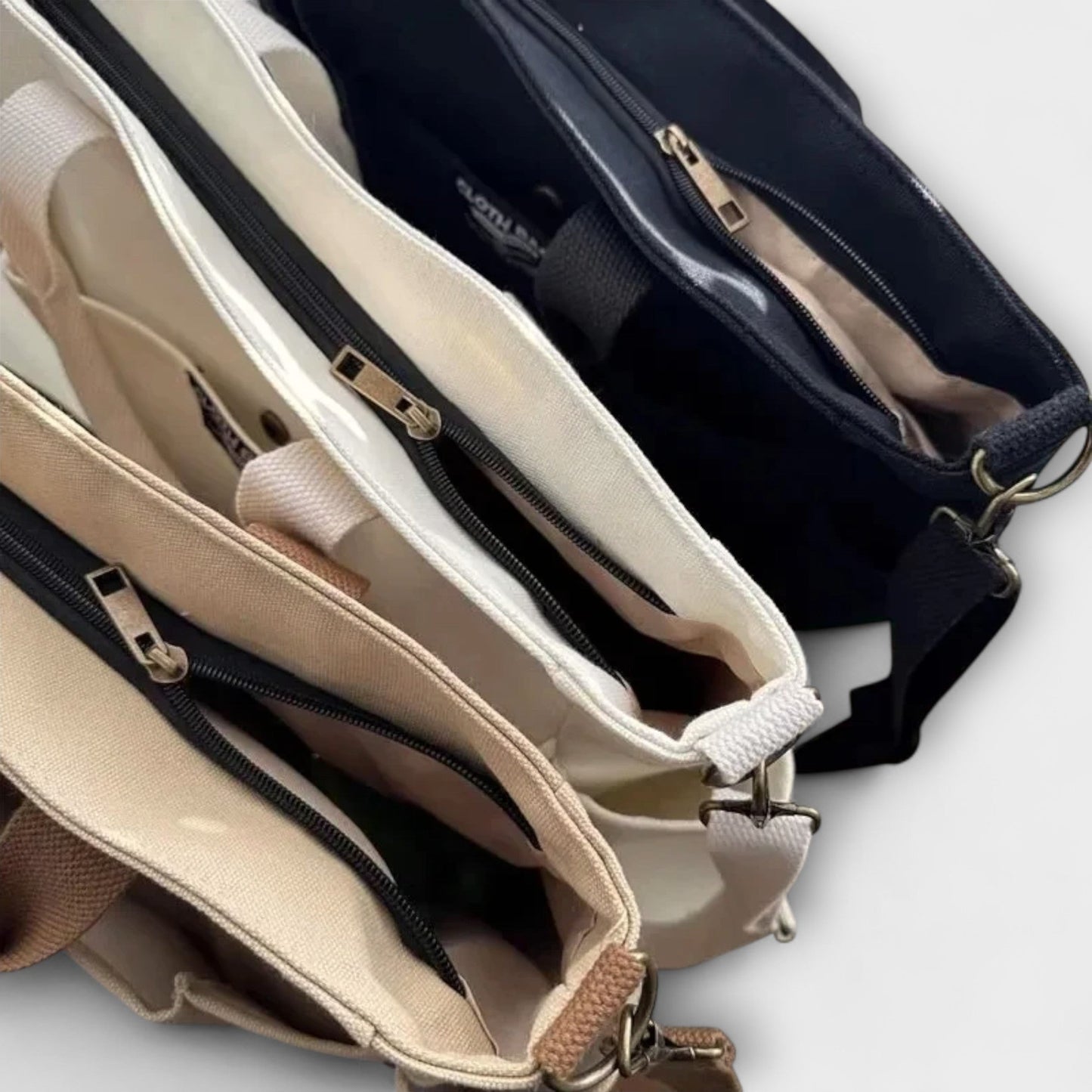 Olivia – Minimalistische Canvas-Shopper Tasche