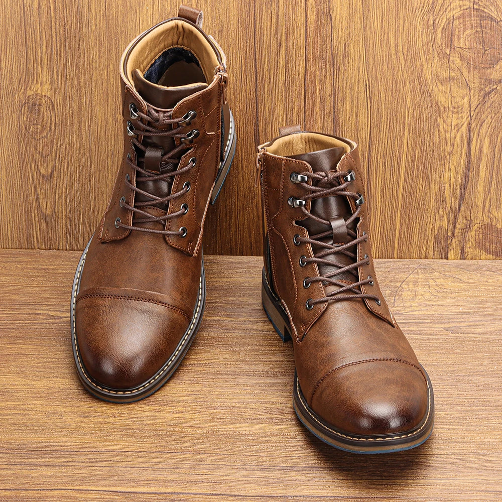 Harold | Premium Leder-Oxford-Stiefel