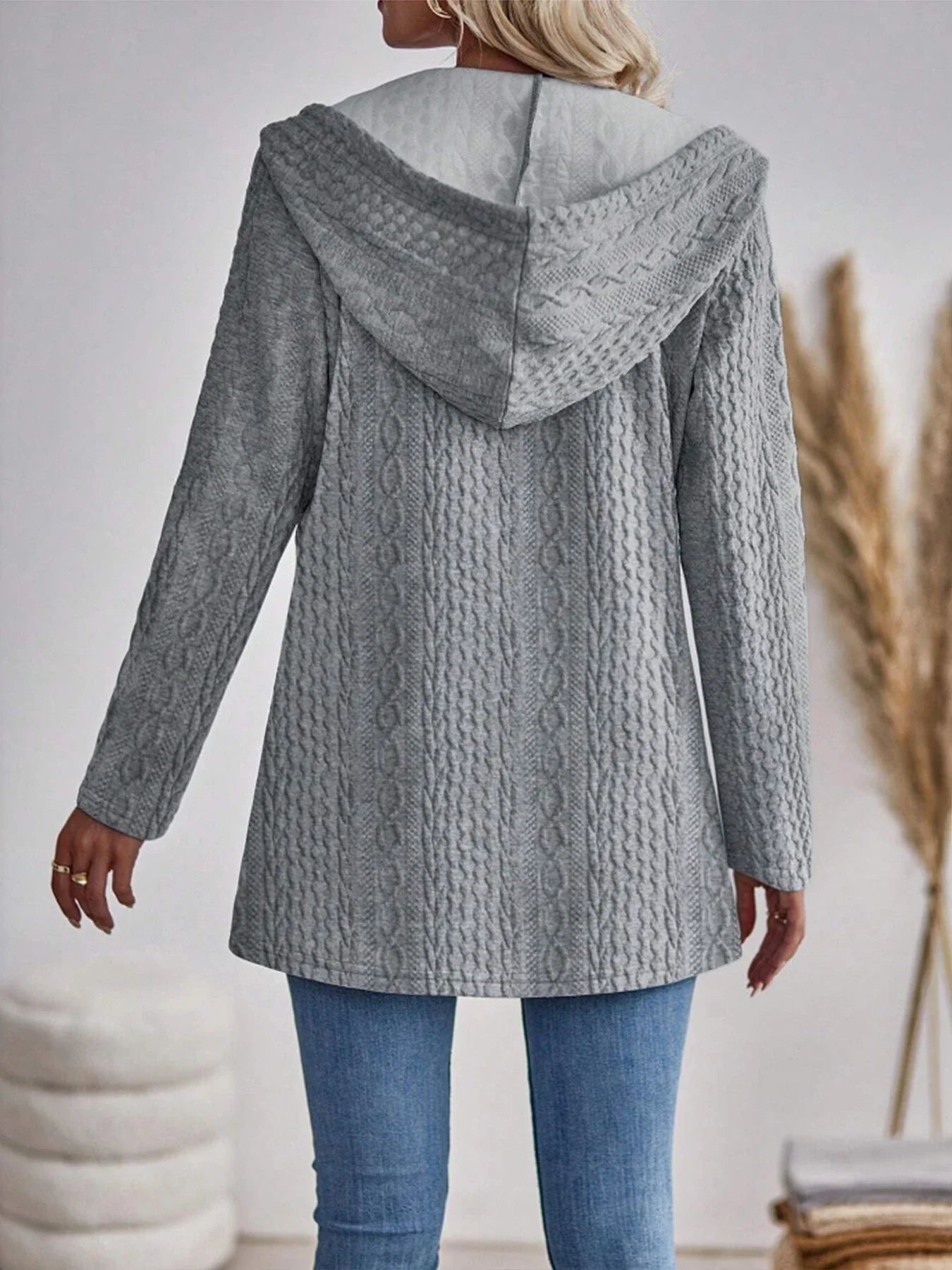 Sharmaine | Elegante Jacke mit Kapuze