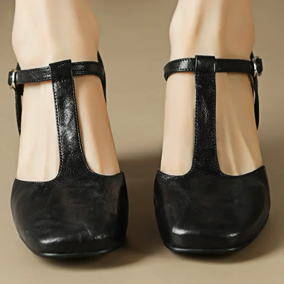 Beatrix Ledersandalen