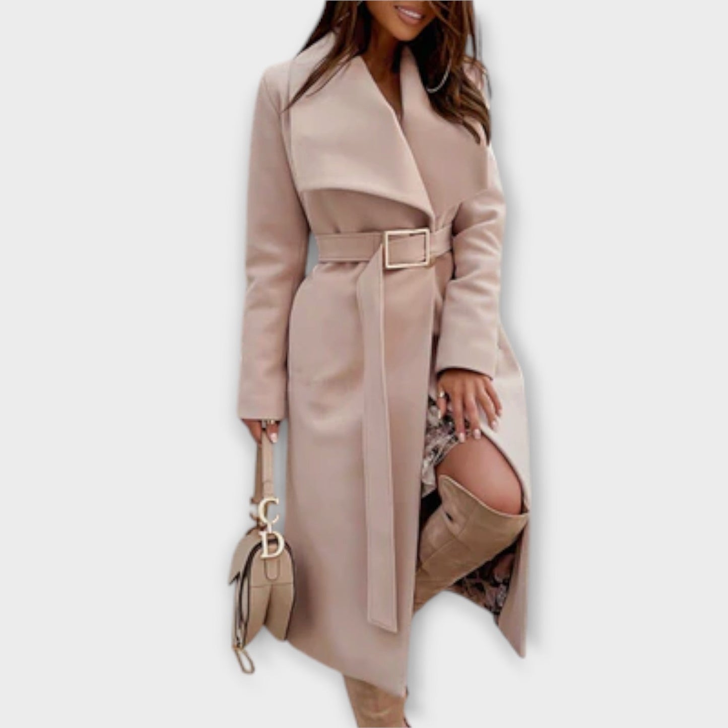 Cynthia | Stylish Long Coat