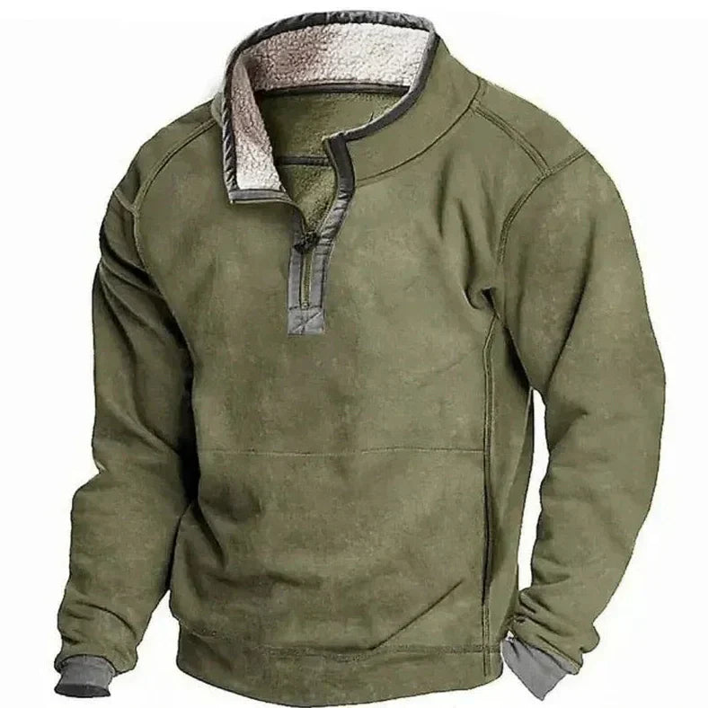 Beeckhoven™ Kuschelige Fleecejacke mit Knöpfen – Trendiger und warmer Komfort für den Herbst