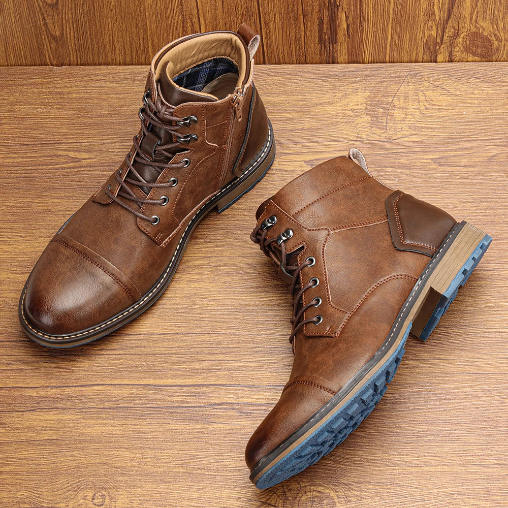 Harold | Premium Leder-Oxford-Stiefel