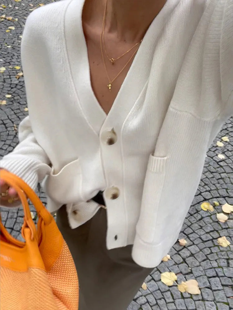 JULIETTE™ - Strickcardigan mit V-Ausschnitt