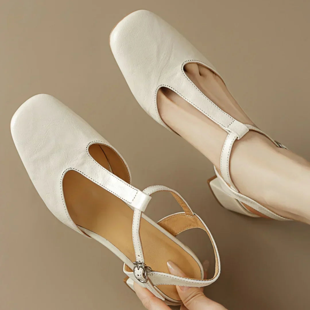 Beatrix Ledersandalen