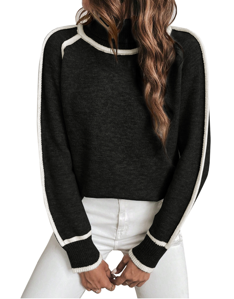 Elle | Gemütlicher Rollkragenpullover