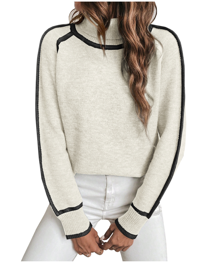 Elle | Gemütlicher Rollkragenpullover