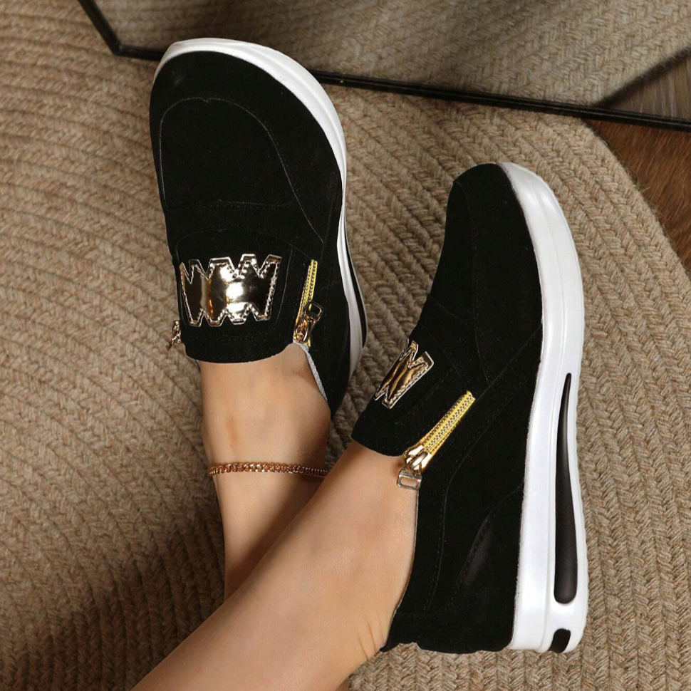 ULLA | STILVOLLE UND SCHMERZFREIE ZIP-SNEAKER