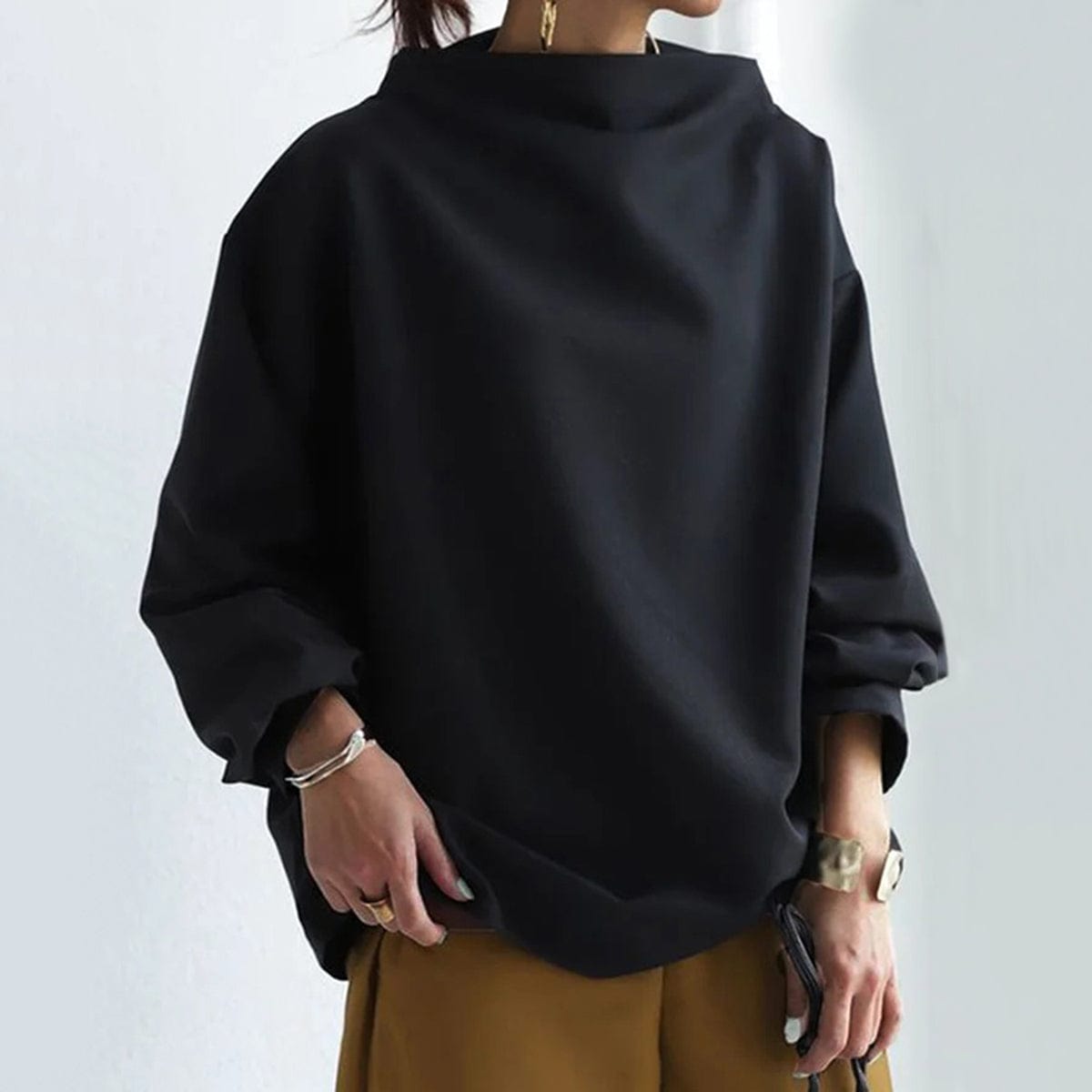 Gabriella™ | Schicker Pullover mit hohem Kragen