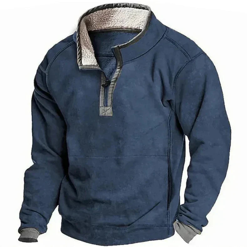 Beeckhoven™ Kuschelige Fleecejacke mit Knöpfen – Trendiger und warmer Komfort für den Herbst
