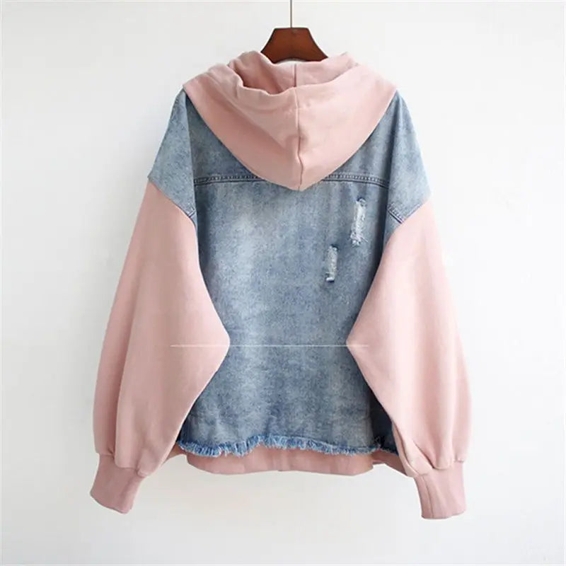 Varsity-Denim-Hoodie