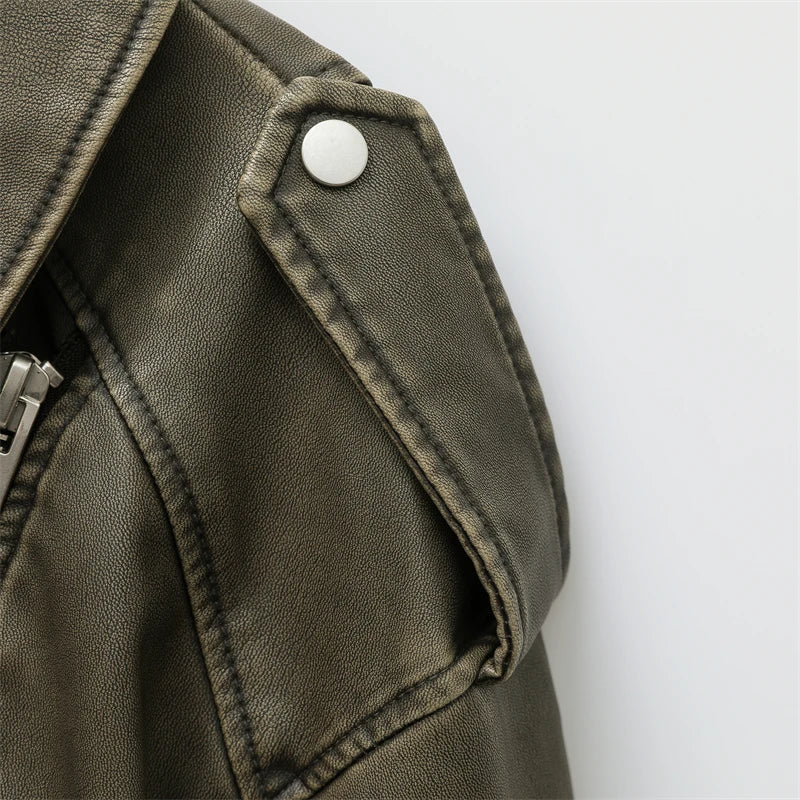 Riley | Chic Leather Jacket