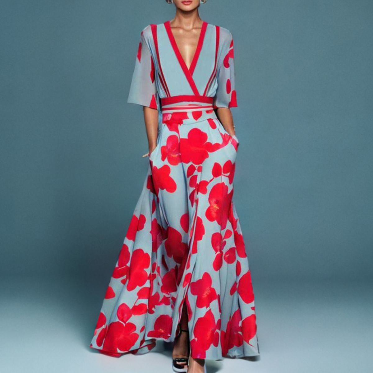 THARAH | Elegantes Ärmelkleid