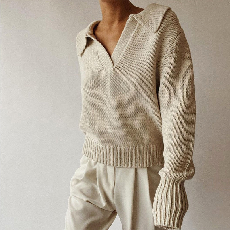Sofia Amoretti Riley Polo Pullover