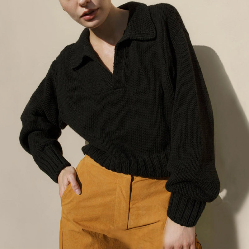 Sofia Amoretti Riley Polo Pullover