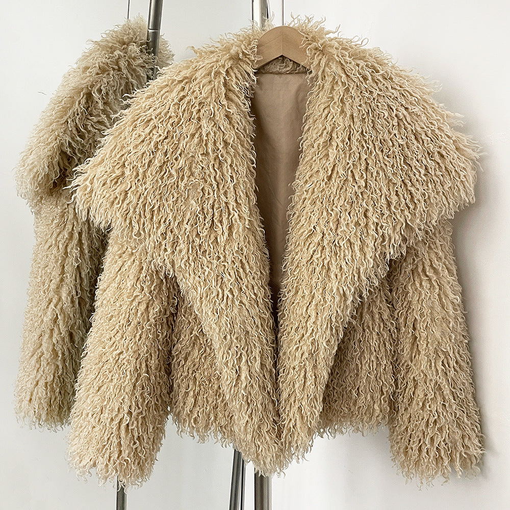 Sofia Amoretti Cozy Curl Kunstfellmantel
