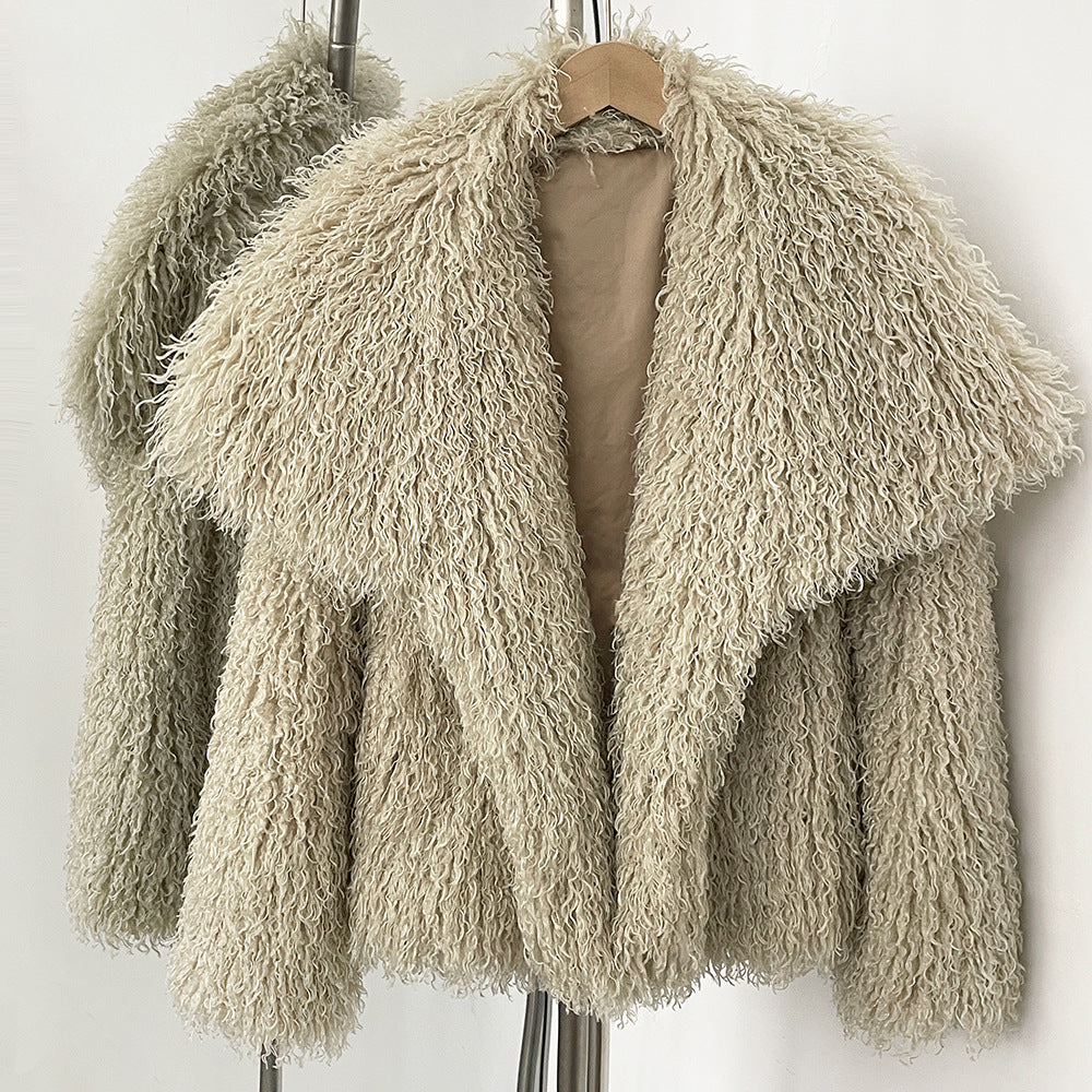 Sofia Amoretti Cozy Curl Kunstfellmantel
