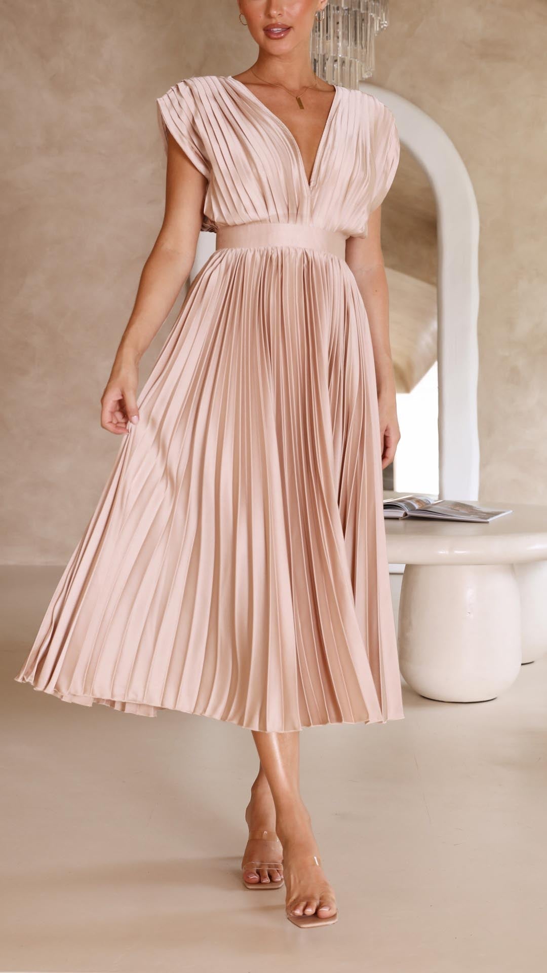 THARAH | Elegantes Faltenkleid