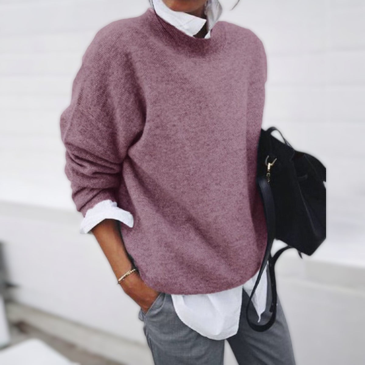 Jolanda | Weicher und Gemütlicher Kaschmirpullover