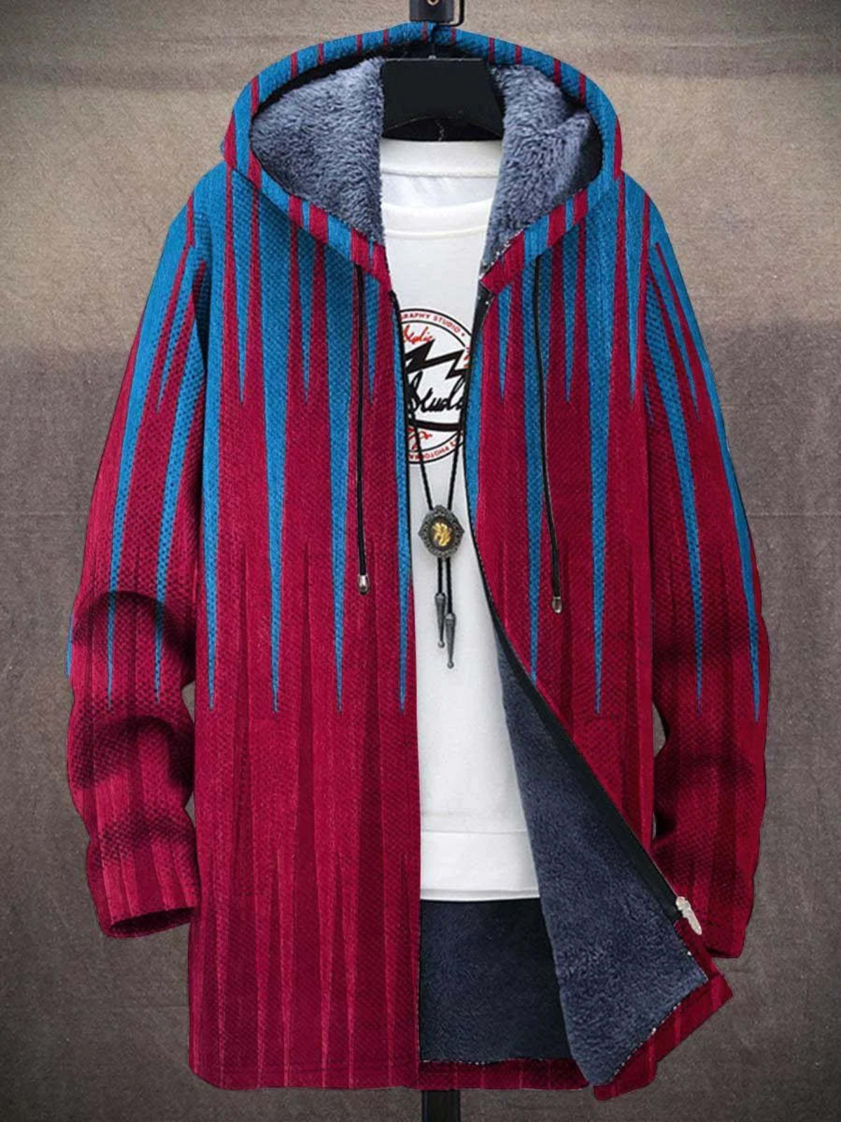 Leiara | Kunstvoll Bedruckte Strickjacke