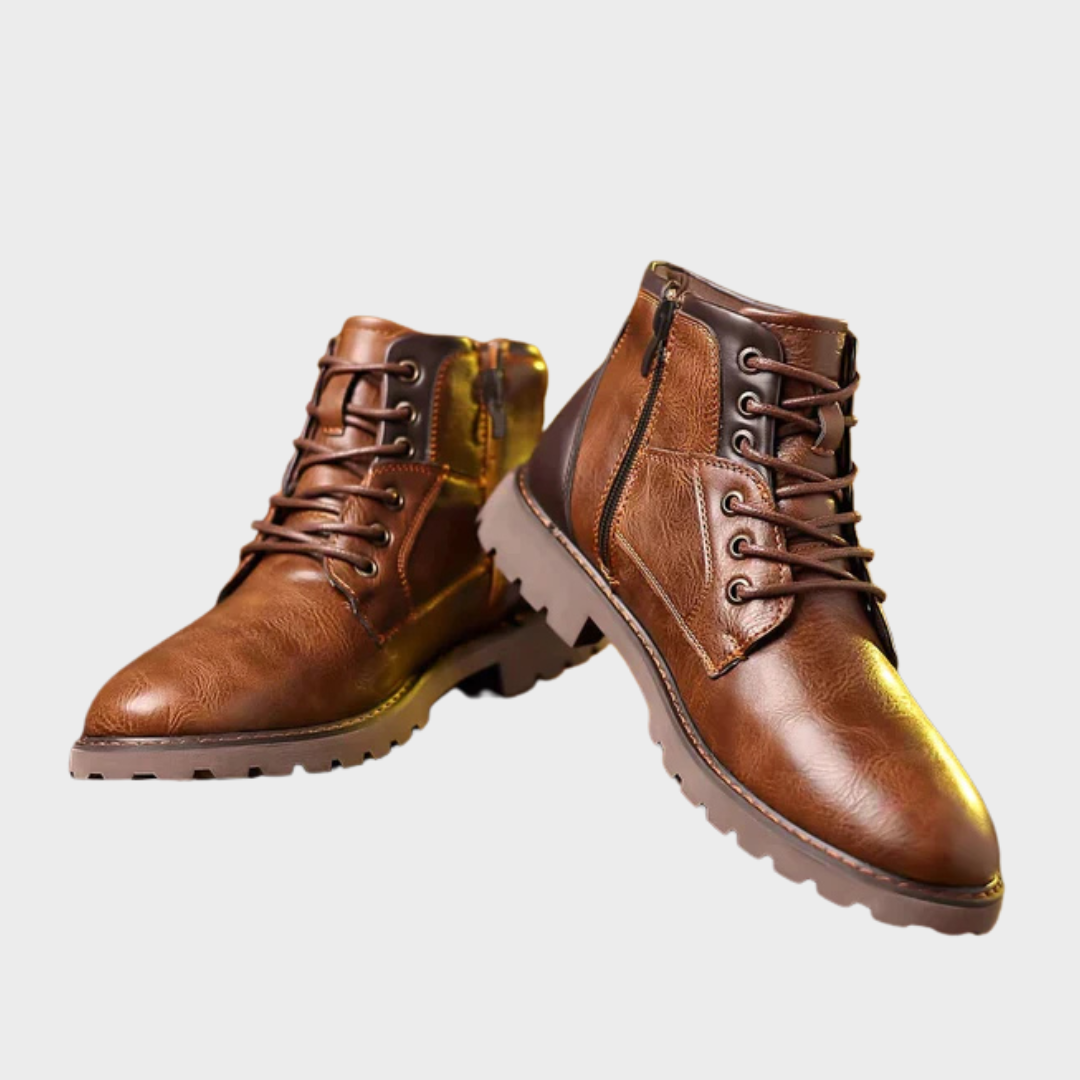 Brody | Schnürstiefel aus robustem Leder