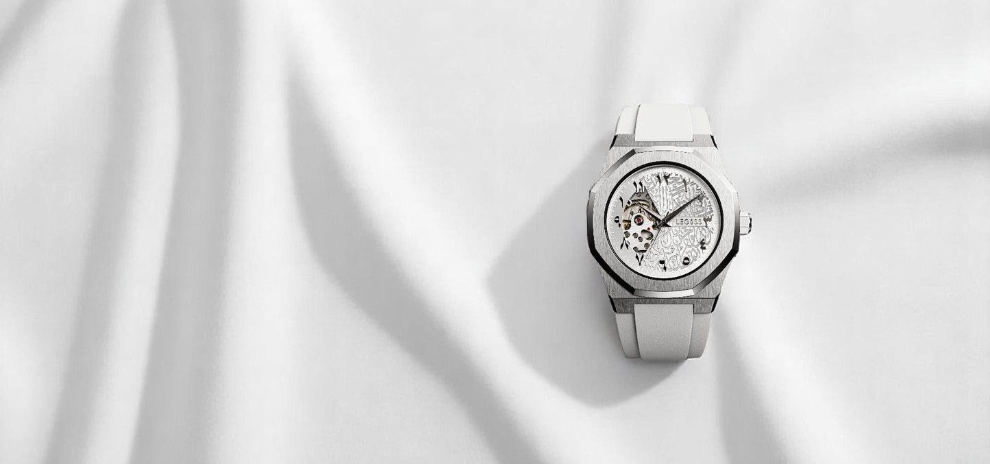 LEGOSS Uhr Blau Edition Arabische Zahlen