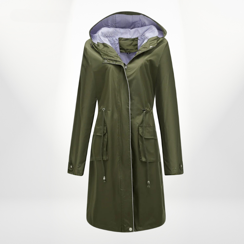 Marcella - Eleganter Trenchcoat mit stilvollen Kordeln