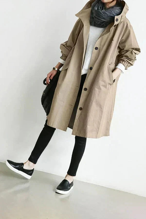 Lunara - Stilvolle Gürtel-Trenchcoat