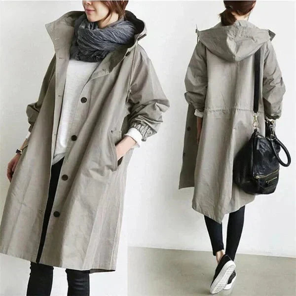 Lunara - Stilvolle Gürtel-Trenchcoat