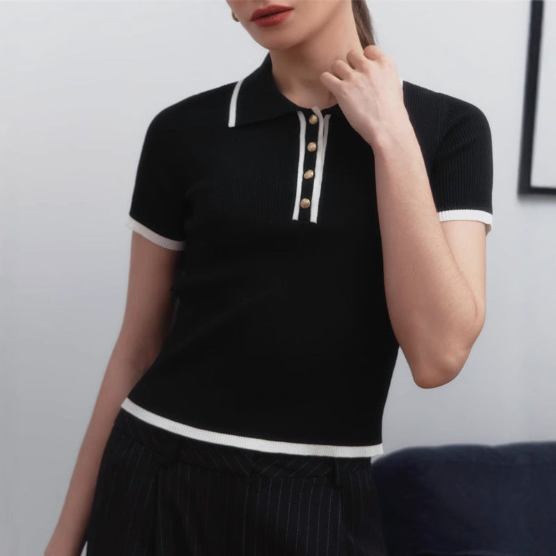 Valentina Rossi Rippstrick-Top