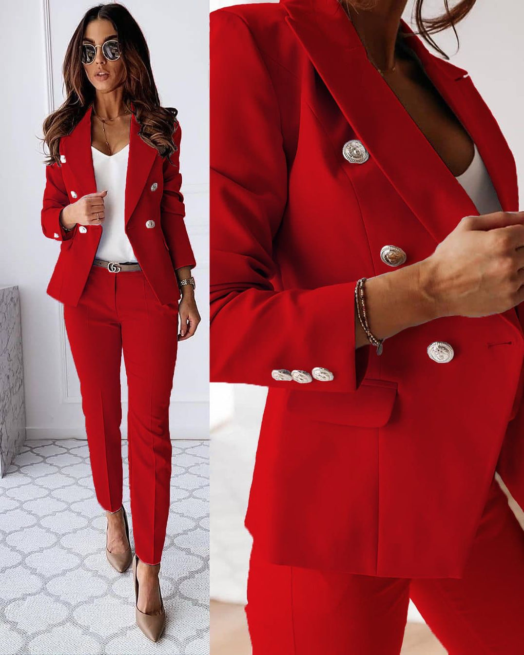 CAROLA | Luxuriöses, stilvolles Blazer-Set