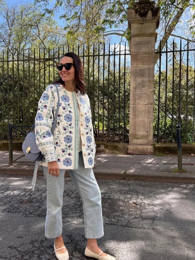Sophie™ Graceful Bestickte Jacke
