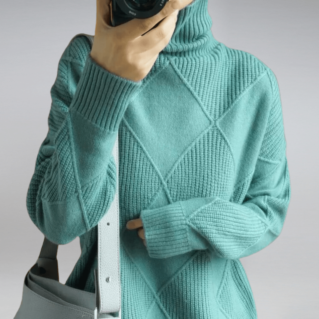 Abigail | Weicher Rollkragenpullover