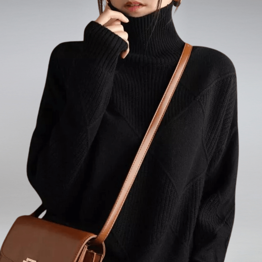 Abigail | Weicher Rollkragenpullover