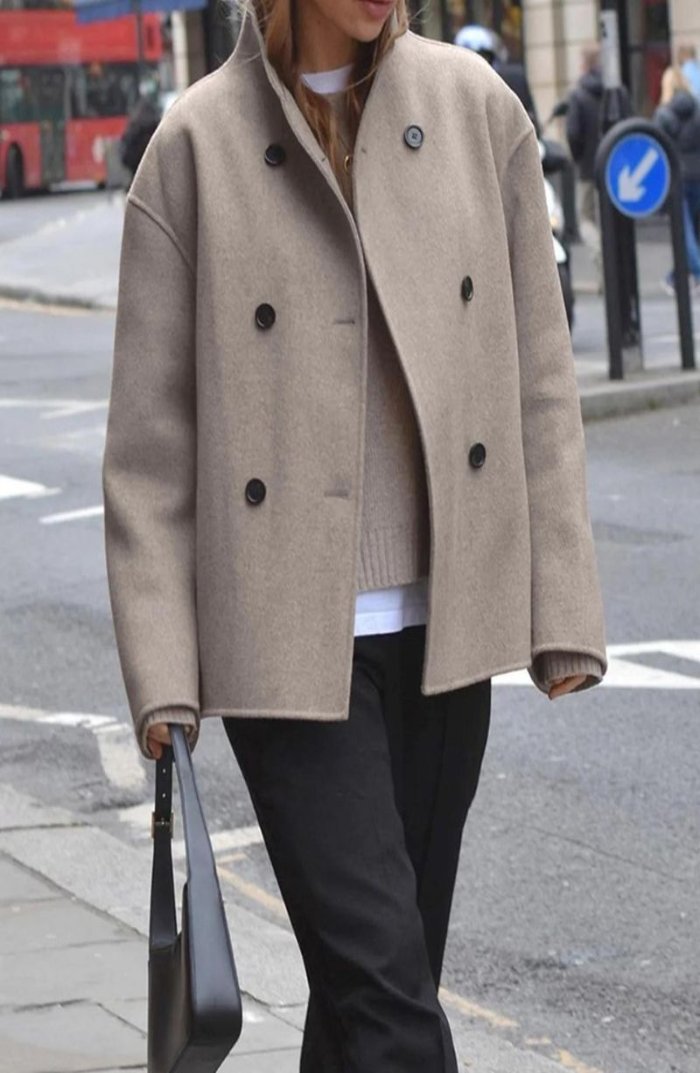 Anaia | Oversized-Jacke im französischen Stil
