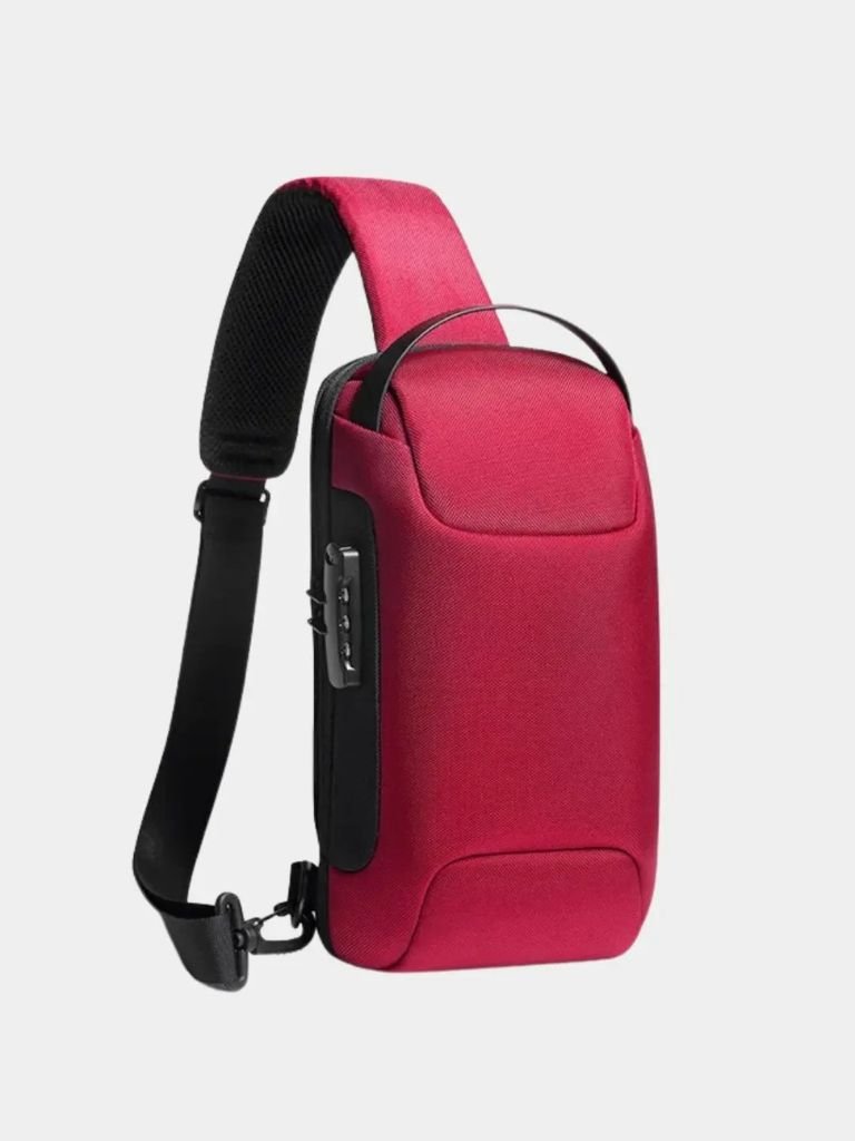Cross Bag Minimalistische Kompakte Umhängetasche - Kreuz & Krone